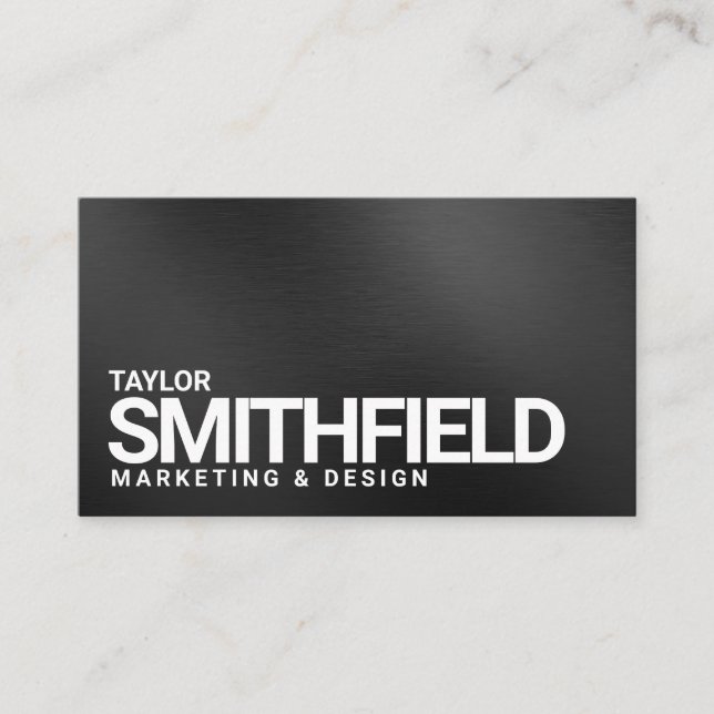 Metal Business Card (Front)