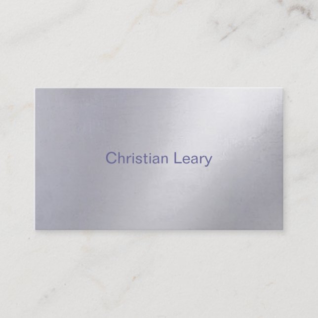Metal Business Card (Front)