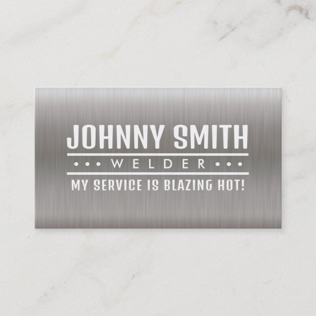 Metal Business Cards (Front)