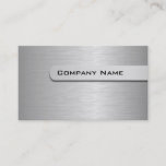 Metal Business Cards Template at Zazzle