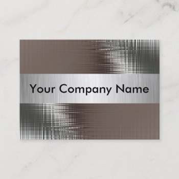 Metal Business Cards With Class by MetalShop at Zazzle