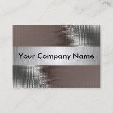 Metal Business Cards With Class at Zazzle