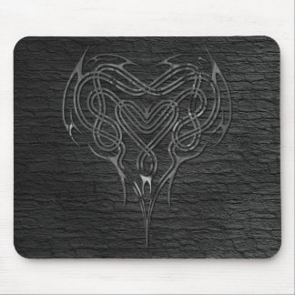 Metal Celtic Heart Knot with wall Mouse Pad