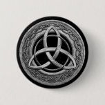 Metal Celtic Trinity Knot Button