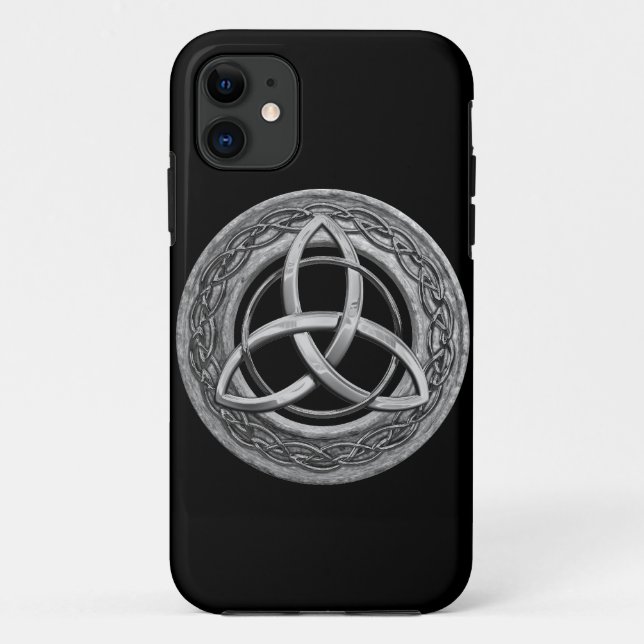 Metal Celtic Trinity Knot Case-Mate iPhone Case (Back)