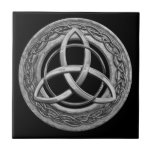 Metal Celtic Trinity Knot Ceramic Tile