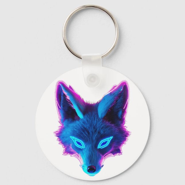 Metal Circle Keychain, 2" Keychain (Front)