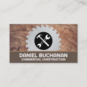 Metal Circular Saw Blade Hand Tools Business Card