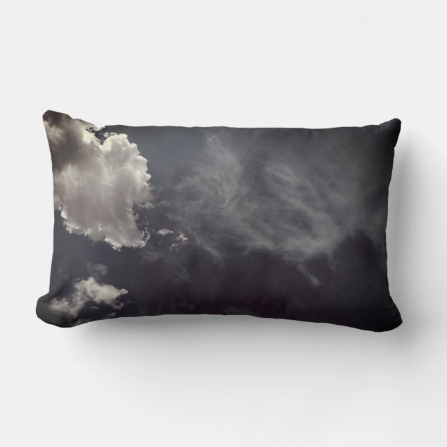 Metal cloud lumbar pillow (Front)