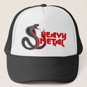 Metal Cobra Hat by HeavyMetalHitman at Zazzle