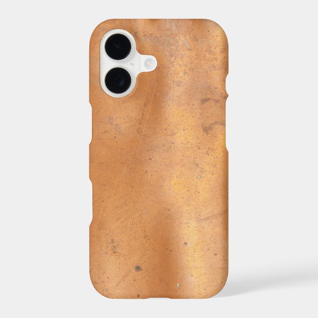 Metal copper texture iphone case (Back)