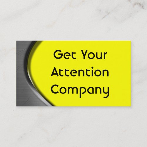 Metal Curve Business Cards