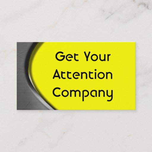 Customizable Metal Curve Business Cards