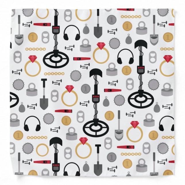 Metal Detecting Bandana (Front)