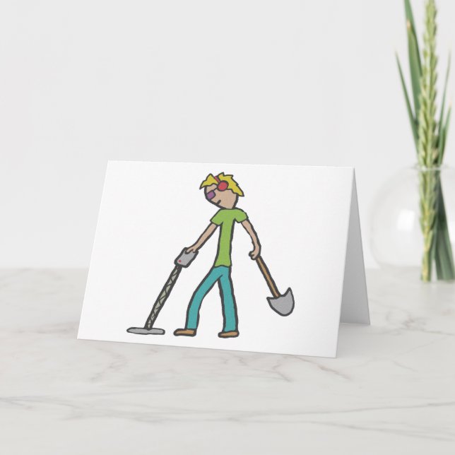 Metal Detecting Card (Front)