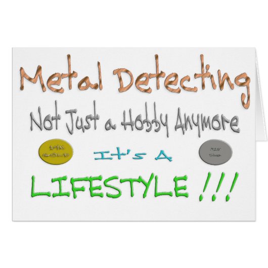 Metal Detecting Cards (Front Horizontal)