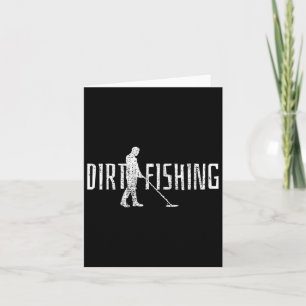 Metal Detecting Detector Detection Fishing Card
