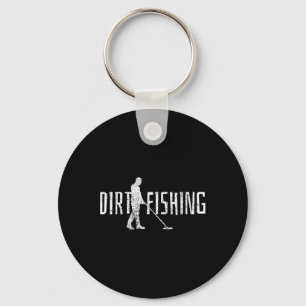 Metal Detecting Detector Detection Fishing Keychain