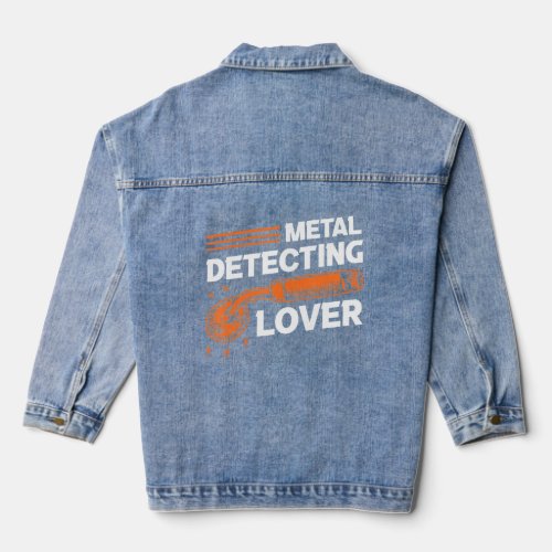 Metal Detecting  Detectorist Metal Detector  Denim Jacket
