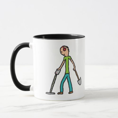 Metal Detecting Detectorist Mug