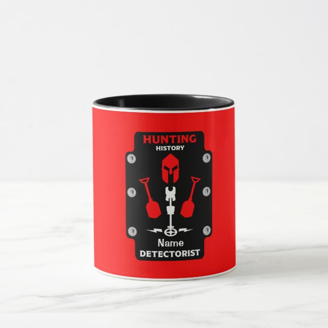Metal Detecting Detectorists  Mug (Center)