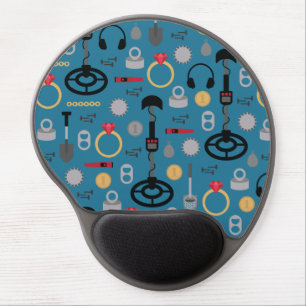 Metal Detecting Gel Mouse Pad