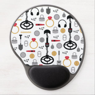 Metal Detecting Gel Mouse Pad