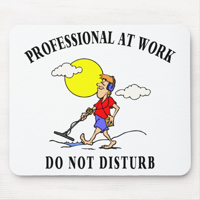 Metal Detecting Gifts Mouse Pad (Front)
