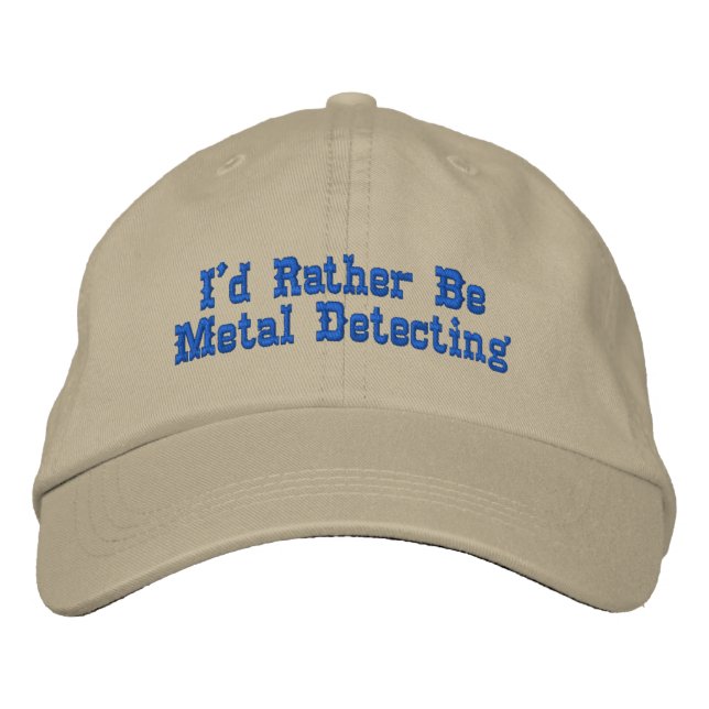 Metal Detecting Hat (Front)