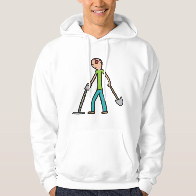 Metal Detecting Hoodie (Front)