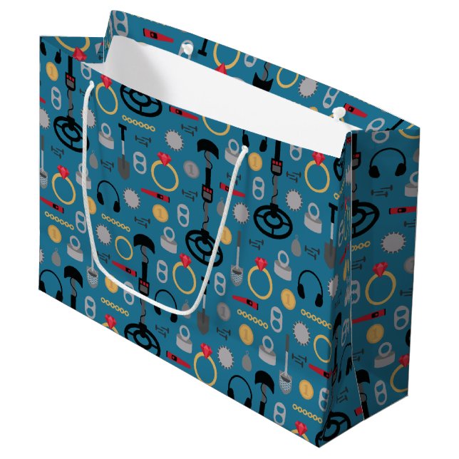 Metal Detecting Large Gift Bag (Front Angled)