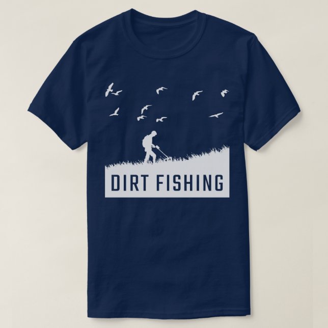 Metal Detecting Metal Detector 6 T-Shirt (Design Front)