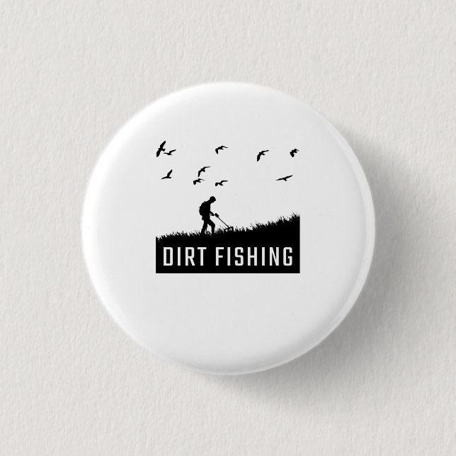 Metal Detecting Metal Detector Button (Front)