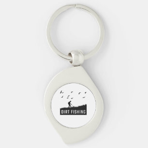 Metal Detecting Metal Detector Keychain