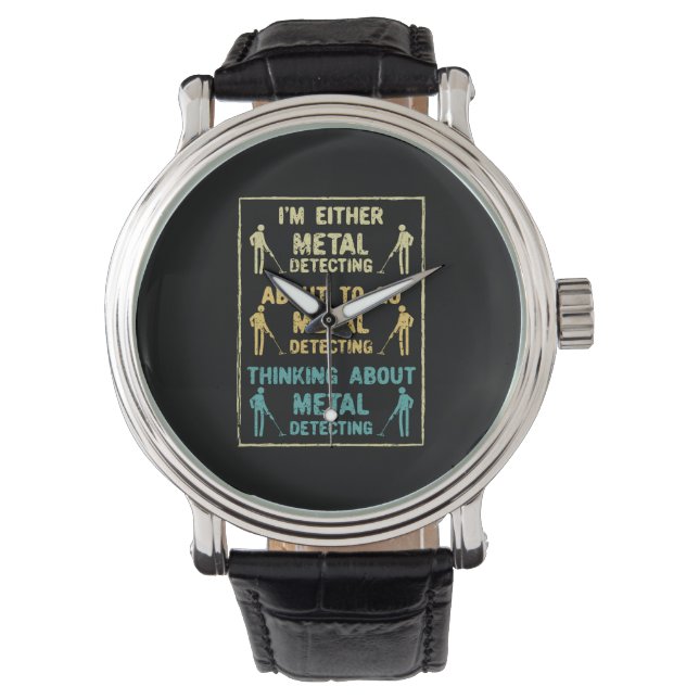 Metal Detecting Metal Detector Watch (Front)