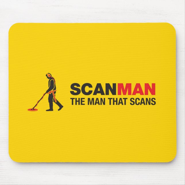 Metal Detecting Mouse Pad (Front)