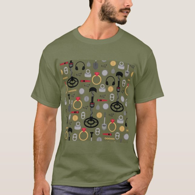 Metal Detecting T-Shirt (Front)
