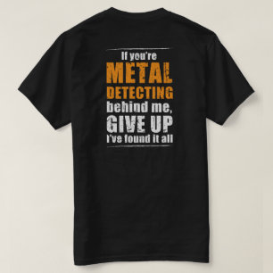 Metal detecting t-shirt ideal metal detecting gift