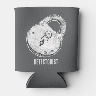 Metal Detecting Treasure Hunter Relics Locks Can Cooler