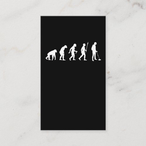 Metal Detector Evolution Treasure Hunter Business Card