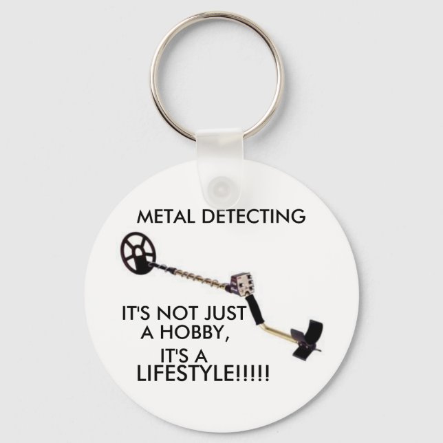 Metal Detector Keychain (Front)