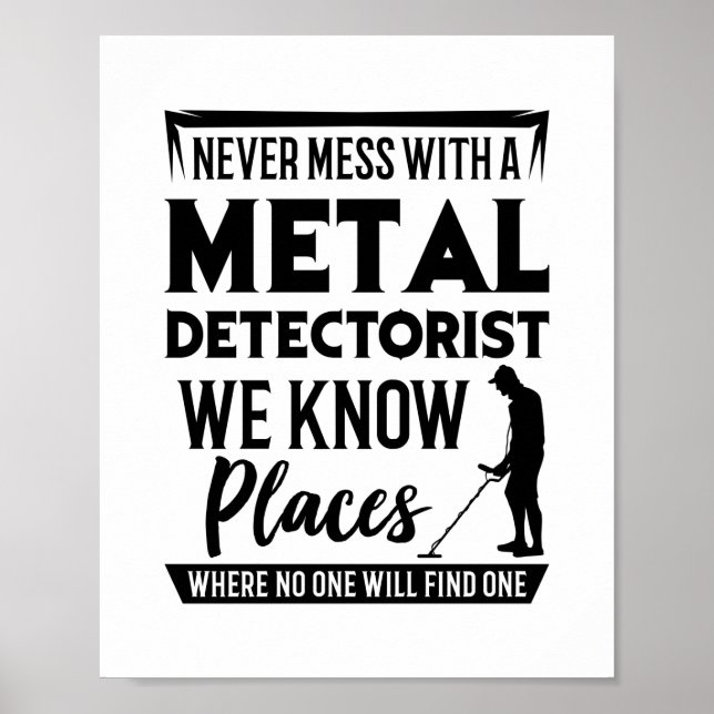Metal Detectorist Poster (Front)