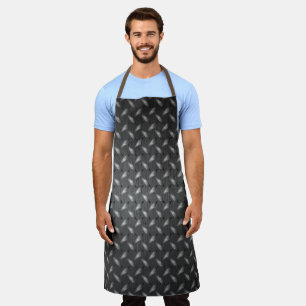 Metal Diamond Checker Plate Heavy Metal Apron
