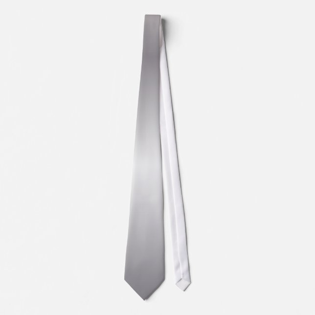 Metal diamond pattern neck tie (Front)