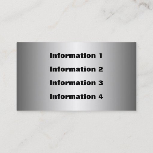 Metal Diamond Plate Business Cards Zazzle