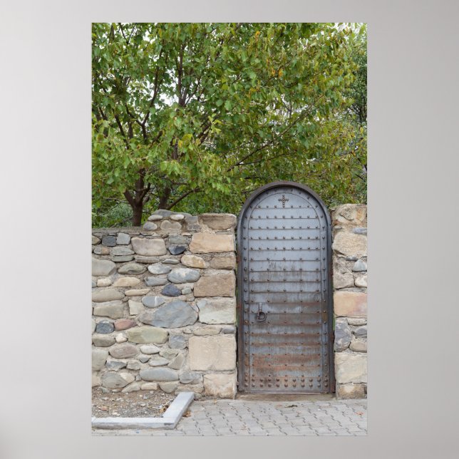 Metal Door And Wall Poster (Front)