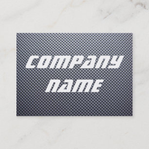 Metal dots business card