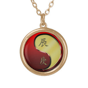 Metal Dragon Gold Plated Necklace