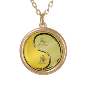 Metal Dragon Gold Plated Necklace