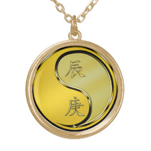 Metal Dragon Gold Plated Necklace